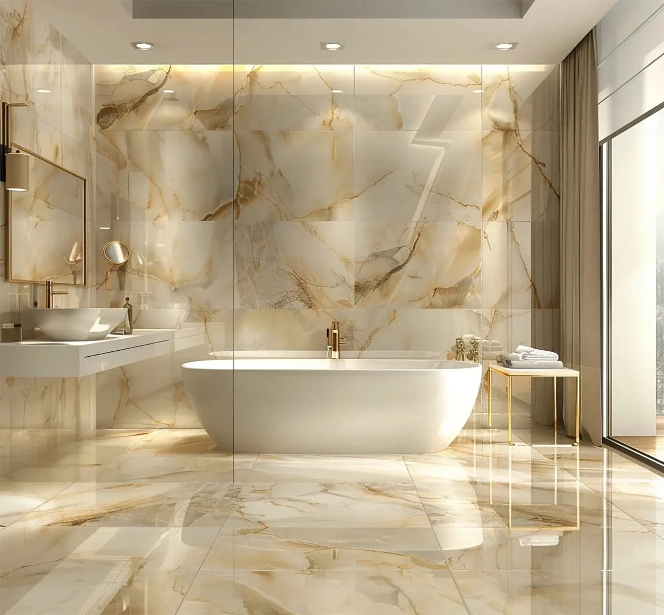 bathroom and kitchen tiling