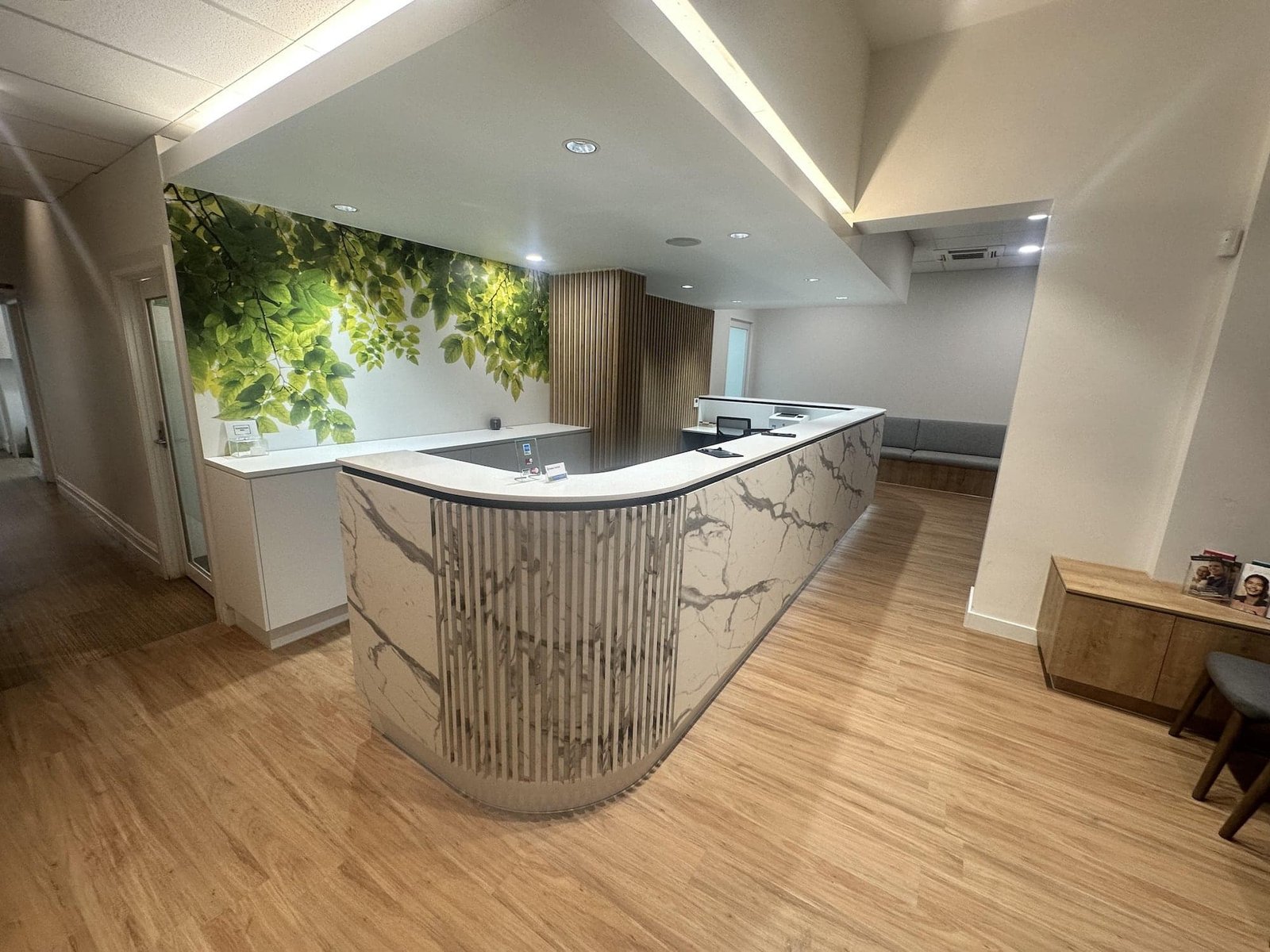 countertops and reception desks