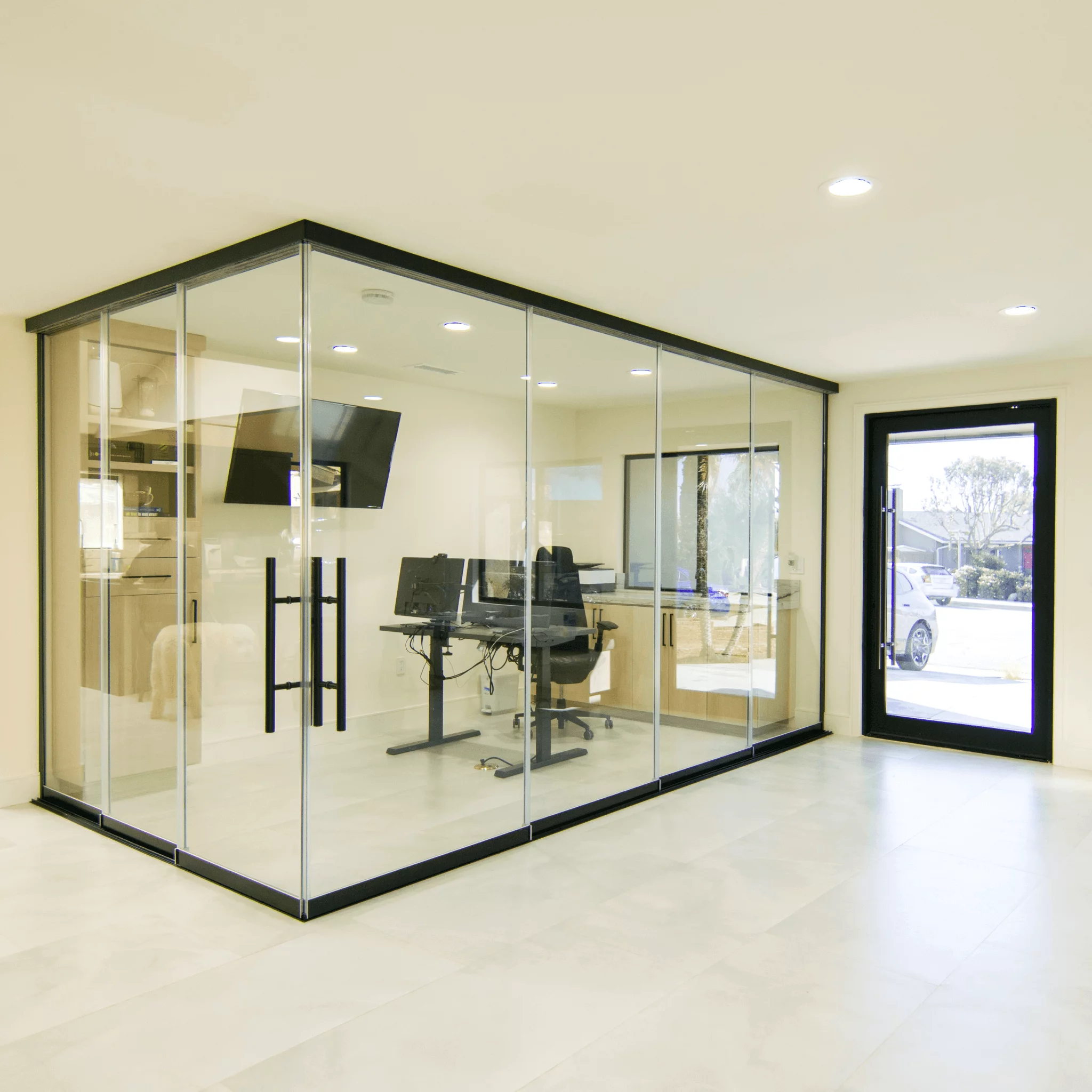 glass partitions