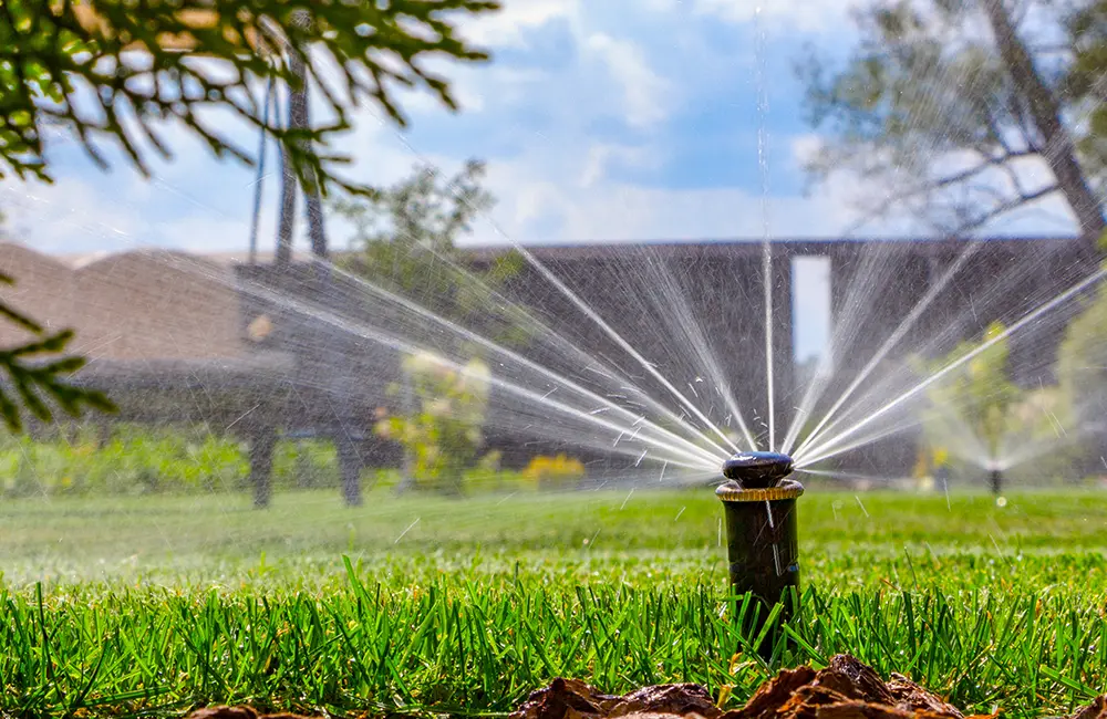 irrigation and maintenance