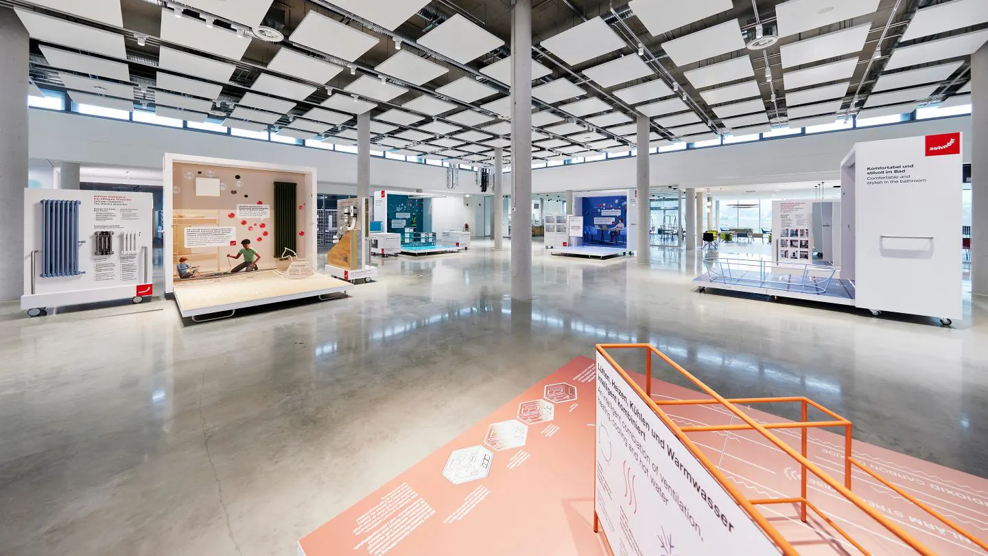 showrooms and exhibition halls