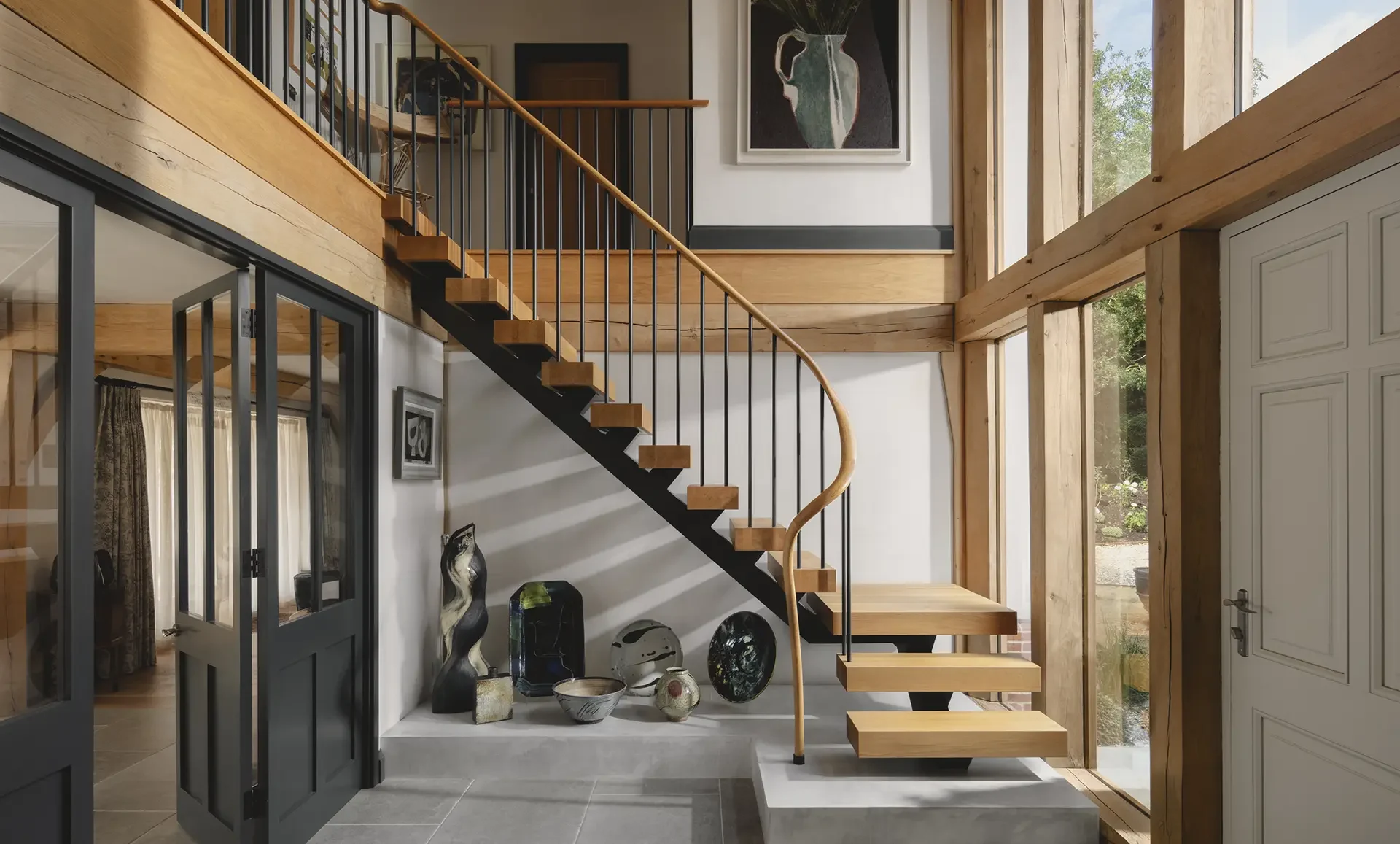 staircases and steps