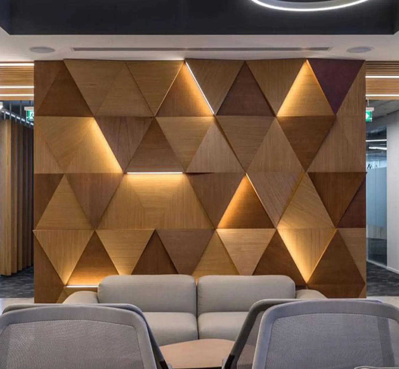 wooden paneling and cladding